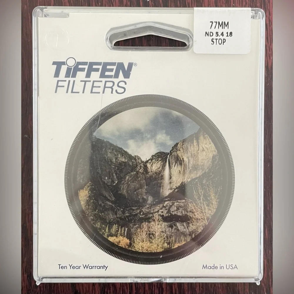 NWT Tiffen Filters 77mm neutral density 5.4 18 Limited Edition